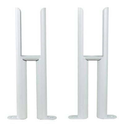 REINA COLONA WHITE 3 COLUMN TRADITIONAL/DESIGNER OPTIONAL INSERTABLE FEET, 3/CFE15 REINA COLONA WHITE 3 COLUMN TRADITIONAL/DESIGNER OPTIONAL INSERTABLE FEET, 3/CFE15